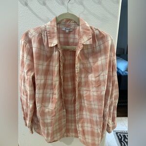 Madewell Women’s plaid button down